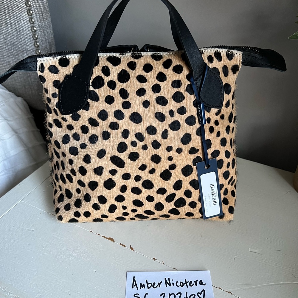 Parker Thatch Small Charlie Bag Leopard - Picture 2 of 6